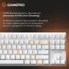 Клавиатура GamePro Genesis Joker 87% Red switches (White) (UA)