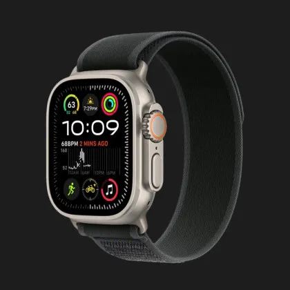 б/у Apple Watch Ultra 2 49mm GPS + LTE Titanium Case with Black Trail Loop M/L (MYT73+MXTR3)