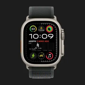 б/у Apple Watch Ultra 2 49mm GPS + LTE Titanium Case with Black Trail Loop M/L (MYT73+MXTR3) (Хорошее состояние)