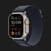 б/у Apple Watch Ultra 2 49mm GPS + LTE Titanium Case with Navy Alpine Loop Small (MYT33, MXMX3)