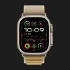 б/у Apple Watch Ultra 2 49mm GPS + LTE Titanium Case with Tan Alpine Loop Medium (MX4F3)