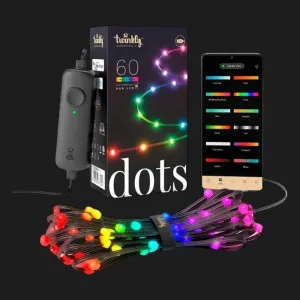 Гирлянда Smart LED Twinkly Dots Lights RGB 60 IP20 3м, без БП в Александрии