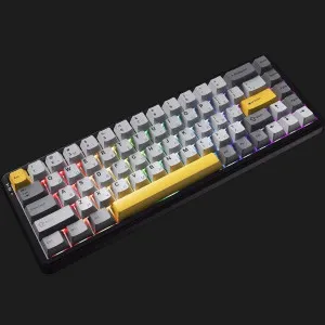 Клавіатура ігрова Ajazz (Black/Gray/Yellow) (AK680-M-BGY-AW) (UA) в Бродах