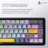 Клавиатура игровая Ajazz (Black/Gray/Yellow) (AK680-M-BGY-AW) (UA)