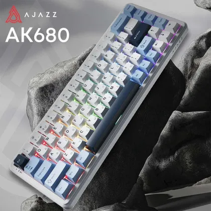 Клавиатура игровая Ajazz (Blue/White/Dark Blue) (AK680-M-BWD-AW) (UA) в Белой Церкви