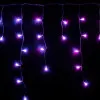 Гірлянда Smart LED Twinkly Icicle RGB 190, Gen II, IP44, довжина 5м, кабель прозорий