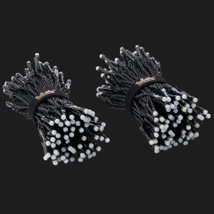 Гірлянда Smart LED Twinkly Strings RGB 250, Gen II, IP44, довжина 20м, кабель чорний в Білій Церкві