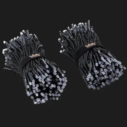 Гірлянда Smart LED Twinkly Strings RGB 400, Gen II, IP44, довжина 32м, кабель чорний в Білій Церкві