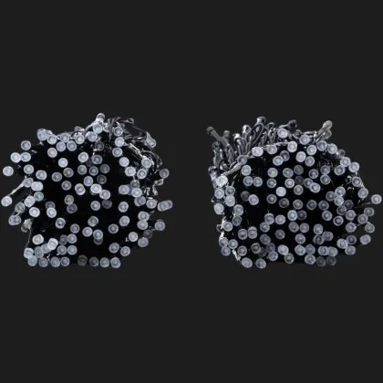 Гірлянда Smart LED Twinkly Strings RGB 400, Gen II, IP44, довжина 32м, кабель чорний в Білій Церкві