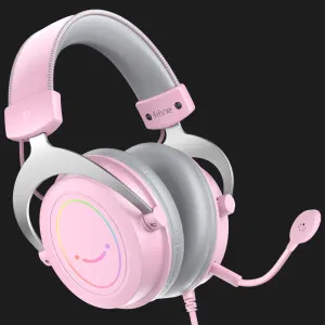 Ігрова гарнітура Fifine RGB H3P (Pink) (UA) в Бродах