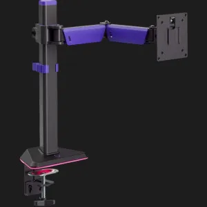Настольный крепеж для монитора GamePro MAG101V (17-40") (Black/Violet) (UA)