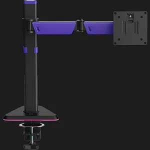 Настольный крепеж для монитора GamePro MAG101V (17-40") (Black/Violet) (UA)