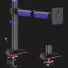 Настольный крепеж для монитора GamePro MAG101V (17-40") (Black/Violet) (UA)