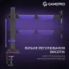 Настольный крепеж для монитора GamePro MAG101V (17-40") (Black/Violet) (UA)