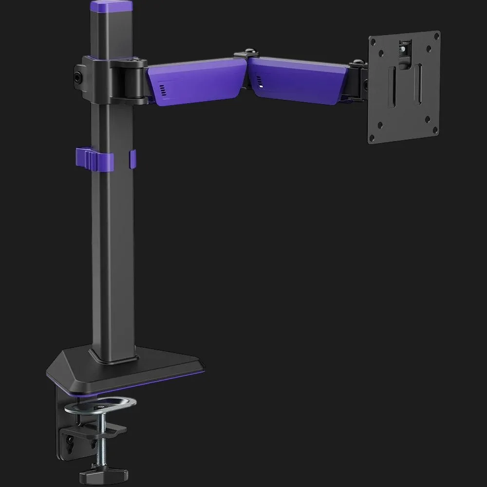 Настільне кріплення для монітора GamePro MAG100V (17-40") (Black/Violet) (UA)