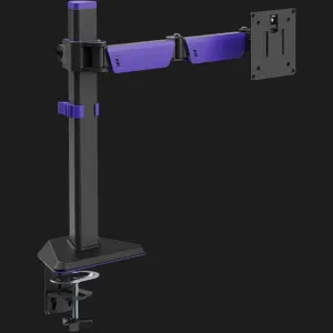 Настольный крепеж для монитора GamePro MAG100V (17-40") (Black/Violet) (UA)