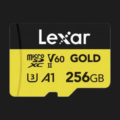 Карта памяти LEXAR MICRO SDXC 256GB UHS-II GOLD (LMSGOLD256G-BNNNG)