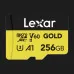 Карта памяти LEXAR MICRO SDXC 256GB UHS-II GOLD (LMSGOLD256G-BNNNG)