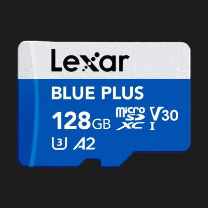 Карта памяти LEXAR MICRO SDXC 128GB UHS-I W/A (LMSBLPL128G-BNANG) в Кривом Роге