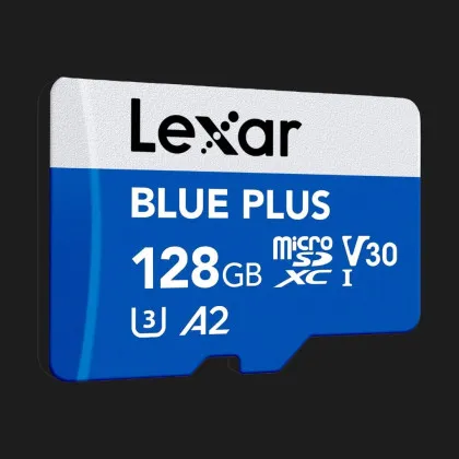 Карта памяти LEXAR MICRO SDXC 128GB UHS-I W/A (LMSBLPL128G-BNANG) в Кривом Роге
