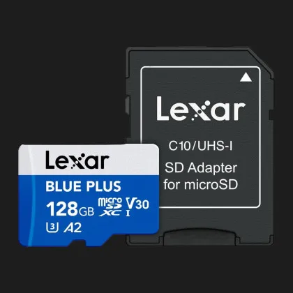 Карта памяти LEXAR MICRO SDXC 128GB UHS-I W/A (LMSBLPL128G-BNANG) в Кривом Роге