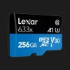 Карта памяти LEXAR MICRO SDXC 256GB UHS-I W/ADAPTER (LSDMI256BB633A)