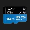 Карта памяти LEXAR MICRO SDXC 256GB UHS-I W/ADAPTER (LSDMI256BB633A)