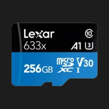 Карта памяти LEXAR MICRO SDXC 256GB UHS-I W/ADAPTER (LSDMI256BB633A) в Кривом Роге