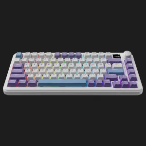 Клавиатура игровая Ajazz AK820 MAX Magnetic Switches (Purple) (AK820MAX-M-PWB) (UA)