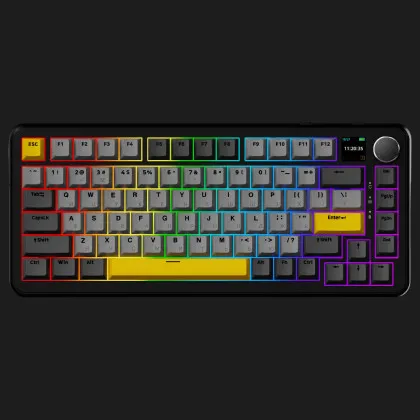 Клавиатура игровая Ajazz AK820 MAX Magnetic Switches (Black) (AK820MAX-M-BGY) (UA) в Каменском