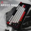 Клавіатура ігрова Ajazz AK820 MAX Avocado Switch (Black) (AK820MAX-AS-BG) (UA)
