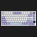 Клавиатура игровая Ajazz AK820 PRO Flying Fish Switches (White/Purple) (AK820PRO-FF-PWB) (UA)