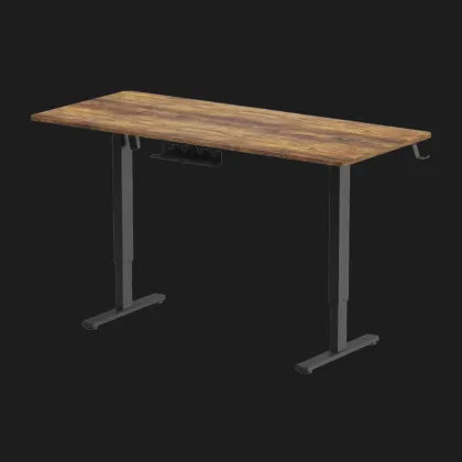 Компьютерный стол OfficePro ODE1670DW (Dark Wood/Black) (UA)