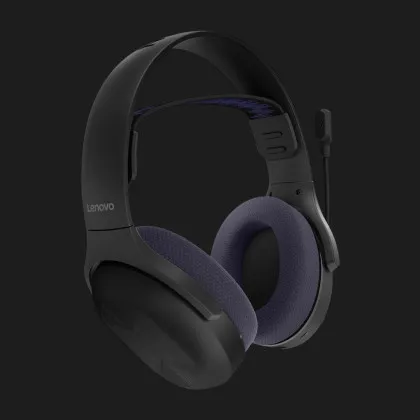 Гарнітура Lenovo Legion H410 Wireless Gaming Headset (GXD1R34013) (Black/Violet) (UA)