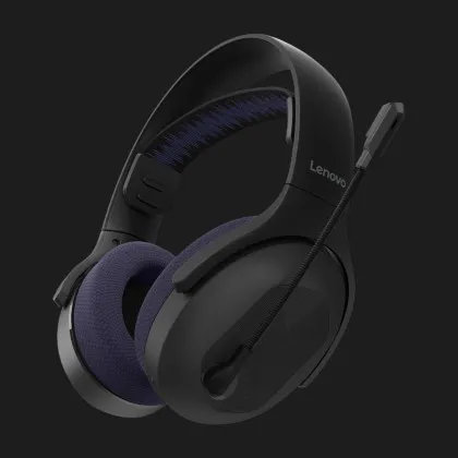 Гарнітура Lenovo Legion H410 Wireless Gaming Headset (GXD1R34013) (Black/Violet) (UA)