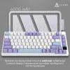 Клавіатура ігрова Ajazz AK820 PRO Gift Switch (White/Purple) (AK820PRO-G-PWB) (UA)