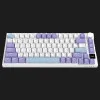 Клавіатура ігрова Ajazz AK820 PRO Gift Switch (White/Purple) (AK820PRO-G-PWB) (UA)