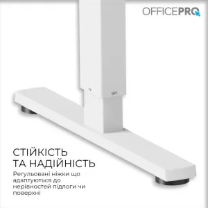 Комп'ютерний стіл OfficePro ODE1470LWW (Light Wood/White) в Бродах
