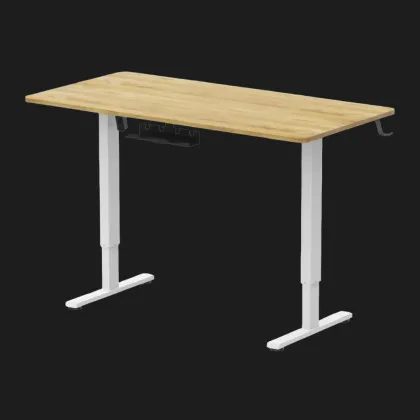 Компьютерный стол OfficePro ODE1470LWW (Light Wood/White)