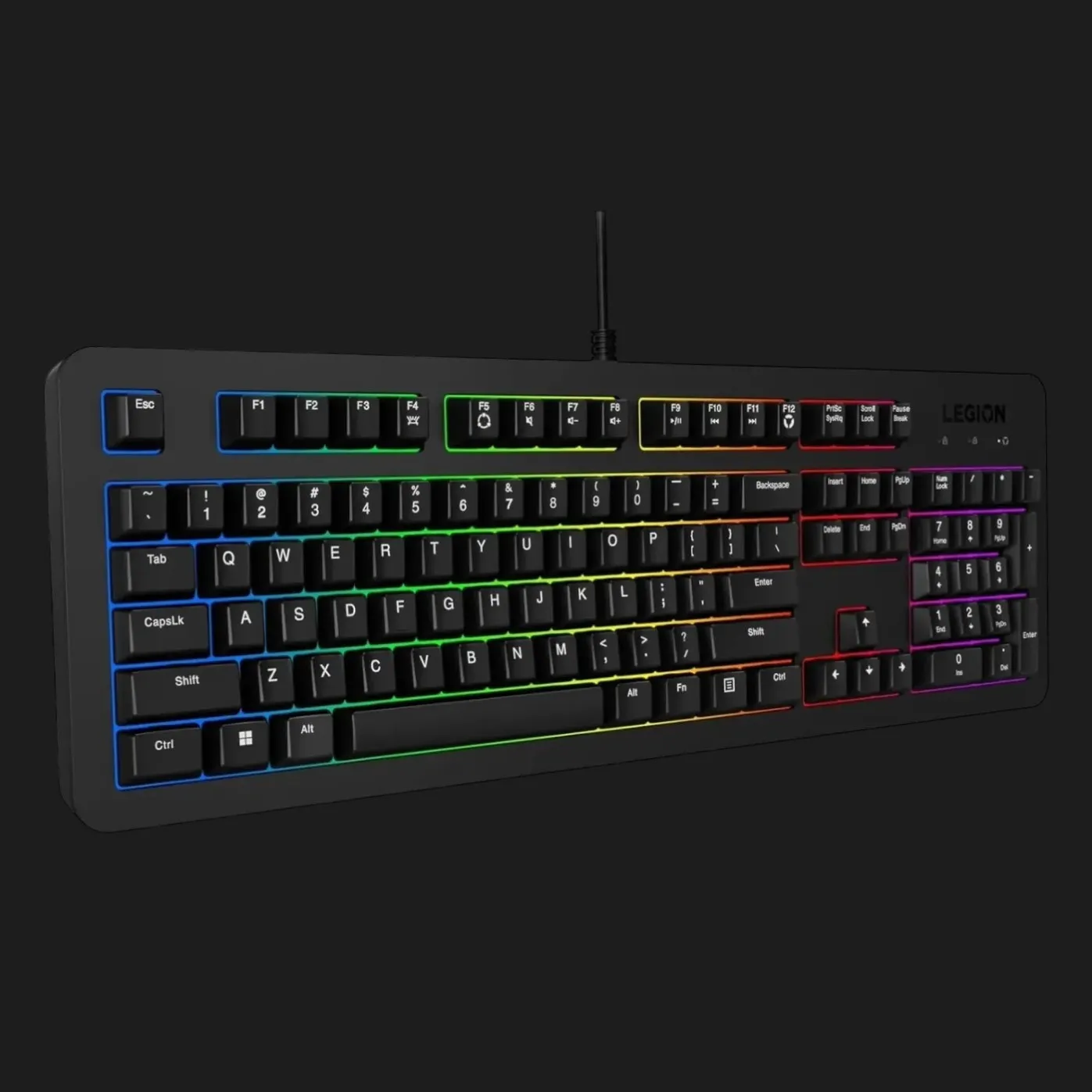 Клавіатура Lenovo Legion K310 RGB Gaming Keyboard (GY41N91855) (UA)