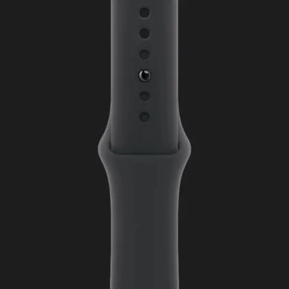 б/у Apple Watch Series 11 GPS 46mm Space Gray Aluminum Case with Black Sport Band - M/L (MEV44)