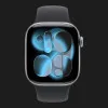 б/у Apple Watch Series 11 GPS 42mm Space Gray Aluminum Case with Black Sport Band - M/L (MEQX4)