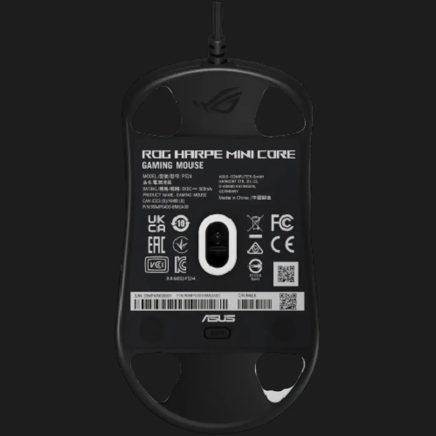 Миша ASUS ROG Harpe Mini Core, RGB, USB-A (90MP04D0-BMUA00) (Black) (UA)