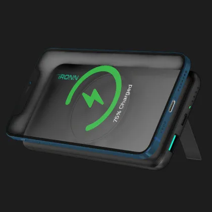 Зарядное устройство Power Bank IRONN Magnetic Wireless 10000mAh (Black)