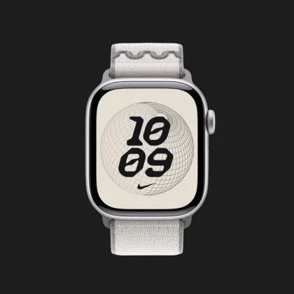 Ремінець Apple Nike Sport Loop для Apple Watch 44/45/46/49mm (Veiled Gray) в Чернігові