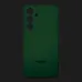 Чехол Samsung Silicone Case Original Assembly для Samsung S24 FE (Dark Green)
