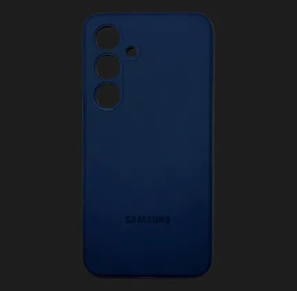 Чохол Samsung Silicone Case Original Assembly для Samsung S24 (Deep Blue)