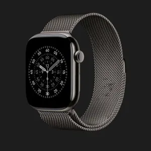Ремінець Apple Milanese Loop для Apple Watch 44/45/46/49mm (Slate) (M/L)