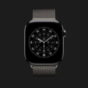 Ремінець Apple Milanese Loop для Apple Watch 44/45/46/49mm (Slate) (M/L)