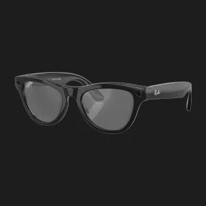 Смарт-окуляри Ray-Ban Meta Skyler (Gen 2) (Shiny Black/Clear) (RW4014 601/SB 52-20) (M)